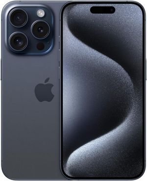 Apple iPhone 15 Pro (128 GB) - Tytan błękitny
